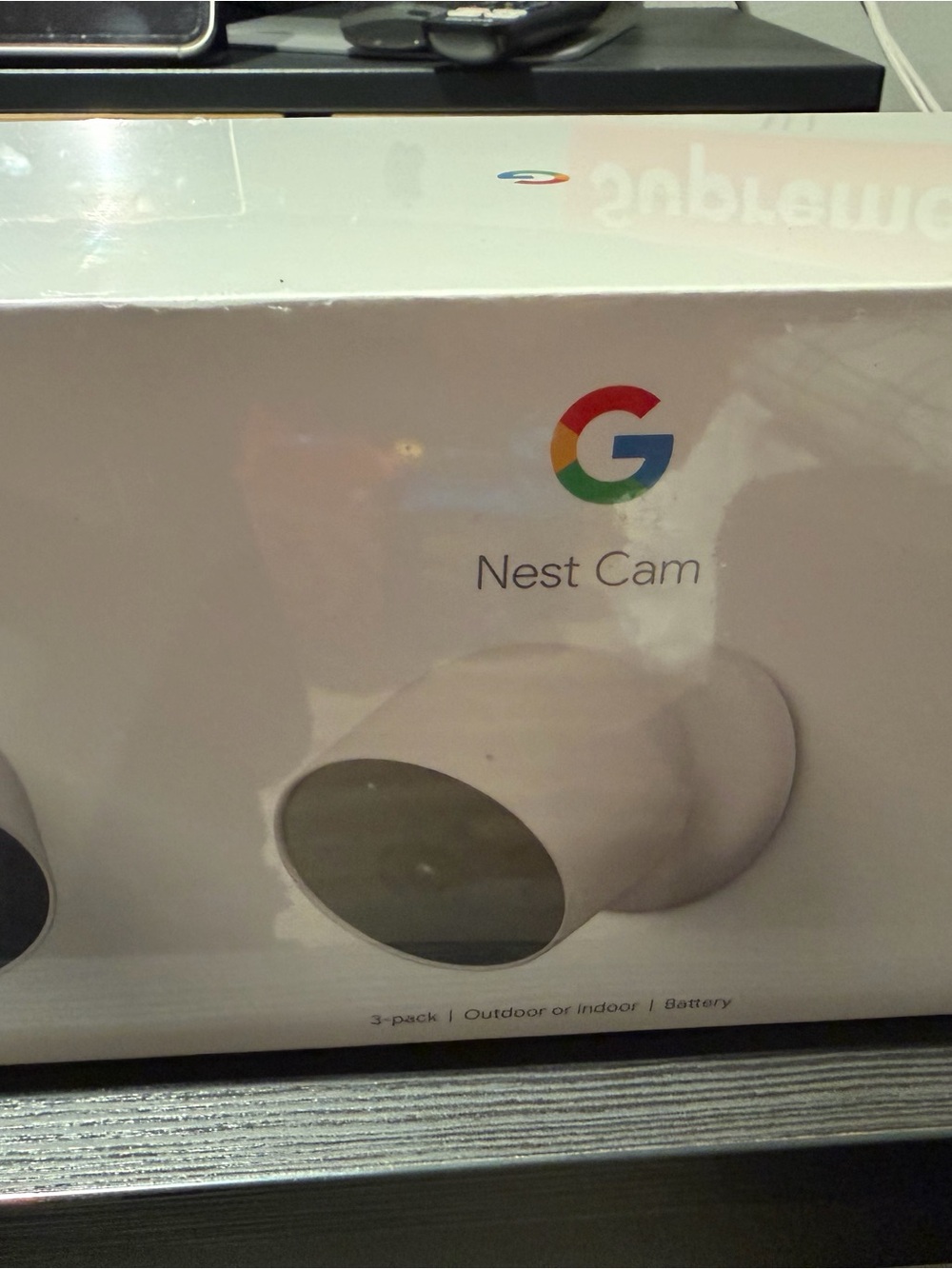 Google Nest Cam (White) 3 pack